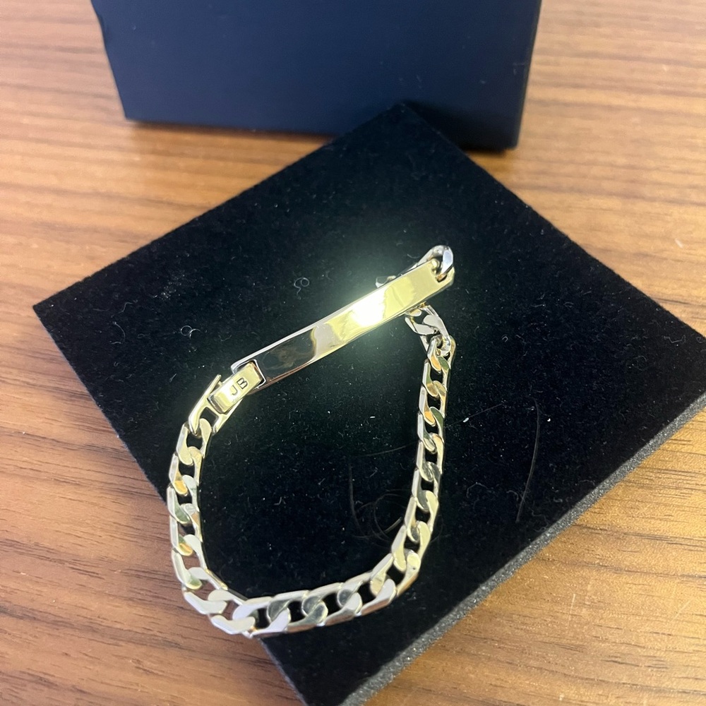 Jenny Bird Gold Curb Chain Bracelet